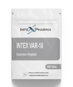 Intex Pharma VAR 10 – 10mg x 100 tabs (Anavar)