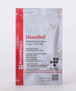 Pharmaqo Labs Dianabol 100 tabs x 10mg